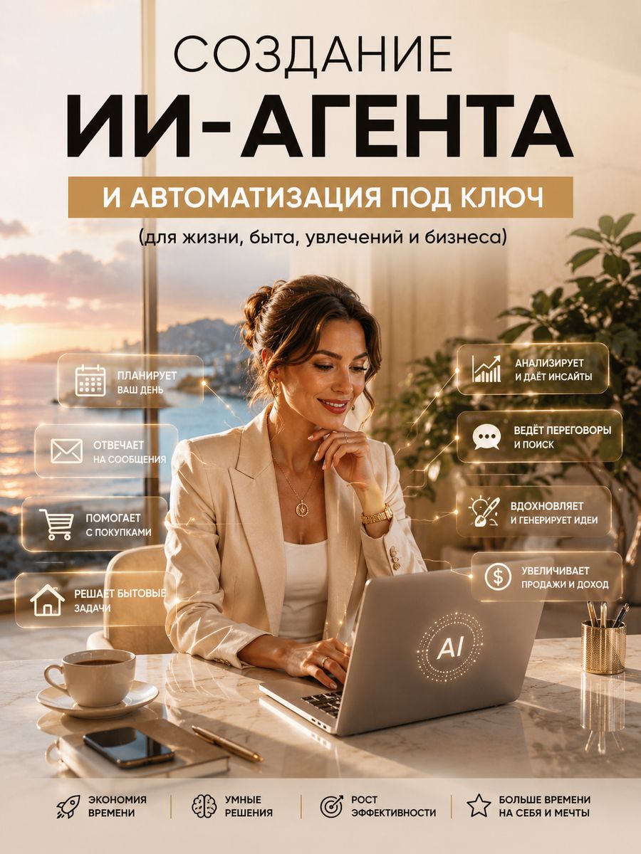 Приз розыгрыша - создание ИИ-агента и автоматизация под ключ